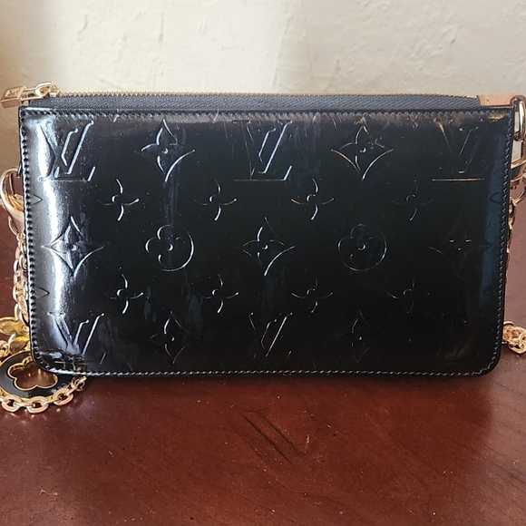 Louis Vuitton Black Monogram Vernis Lexington Pochette Bag - Picture 2 of 9